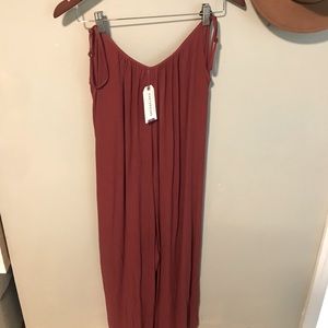 NWT! Earthbound Maroon Jumpsuit
